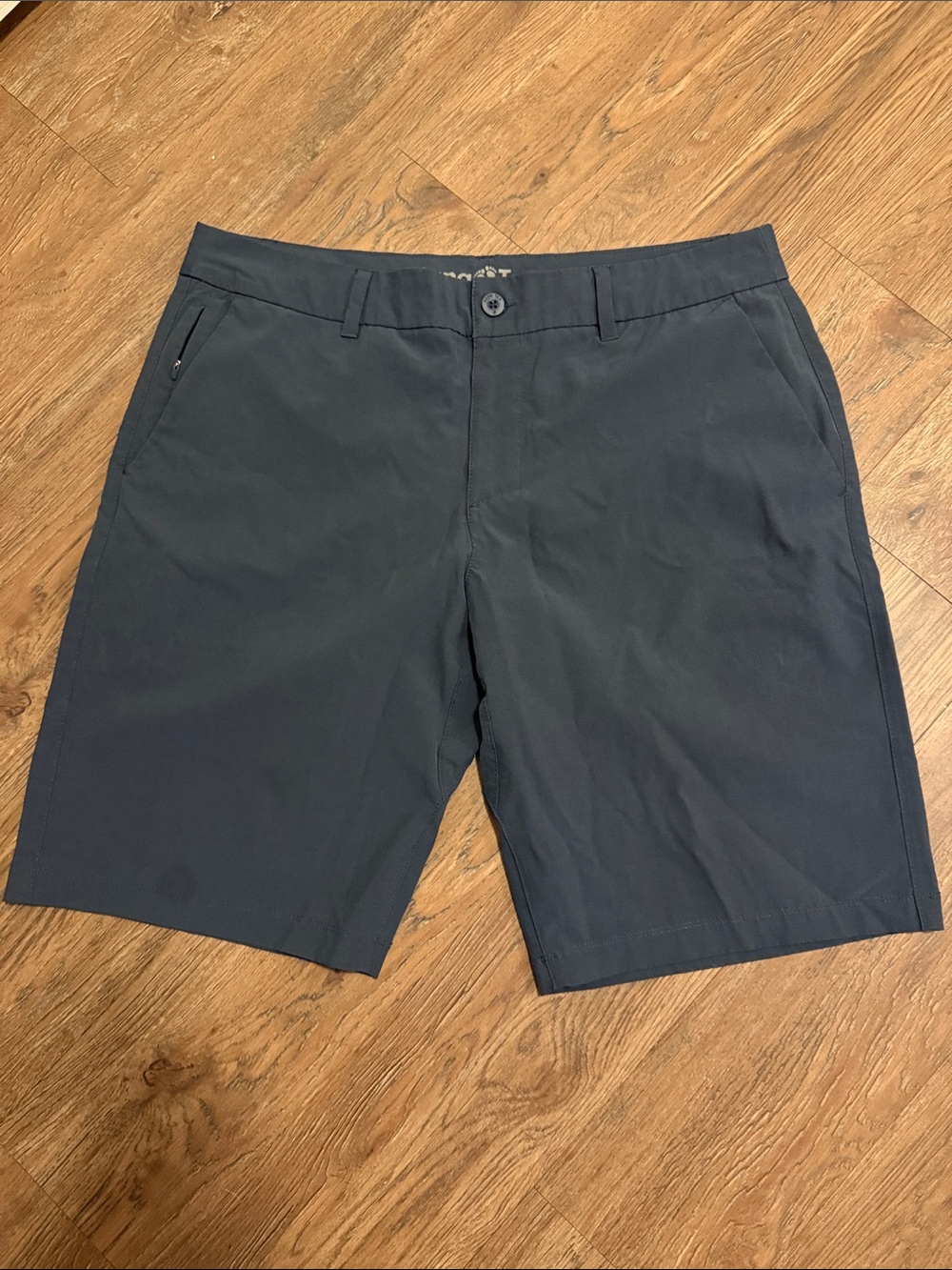 Flat-Front Men's Shorts in Dark Navy - Clean Everyday Style